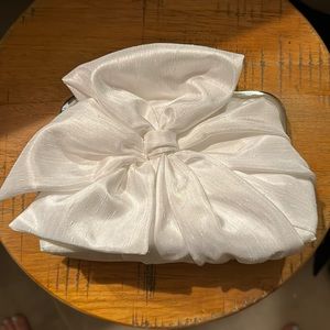 White Bridal Clutch
